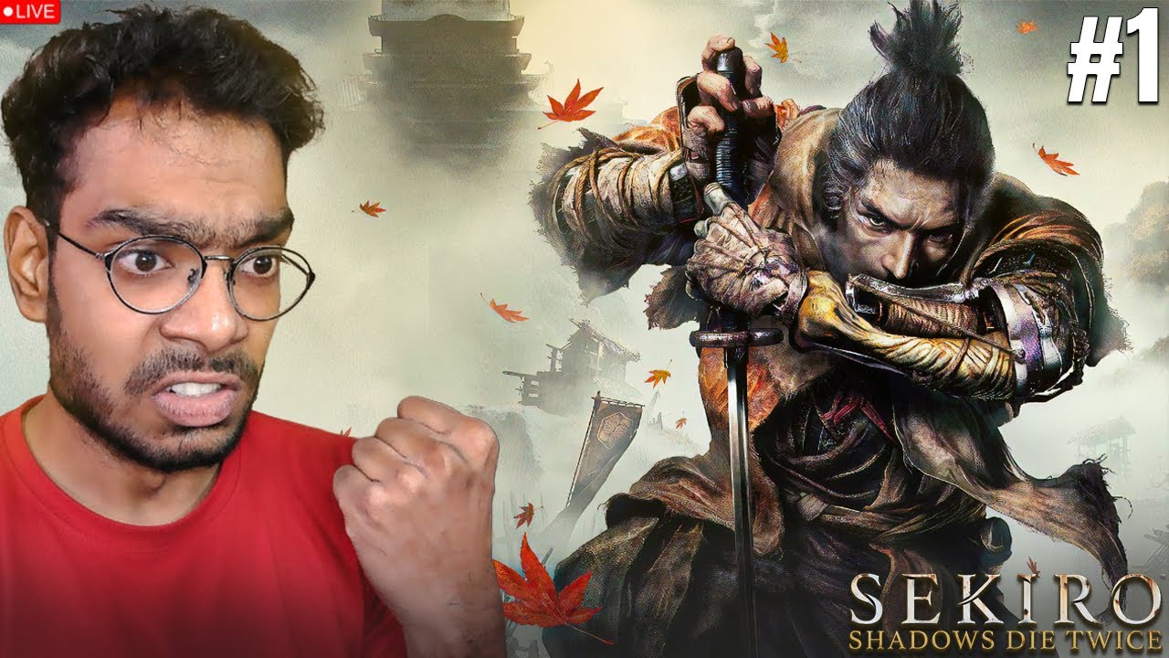 🔴 SEKIRO SHADOWS DIE TWICE LIVE 😱🔥 | EP 1 | Hindi Gameplay
