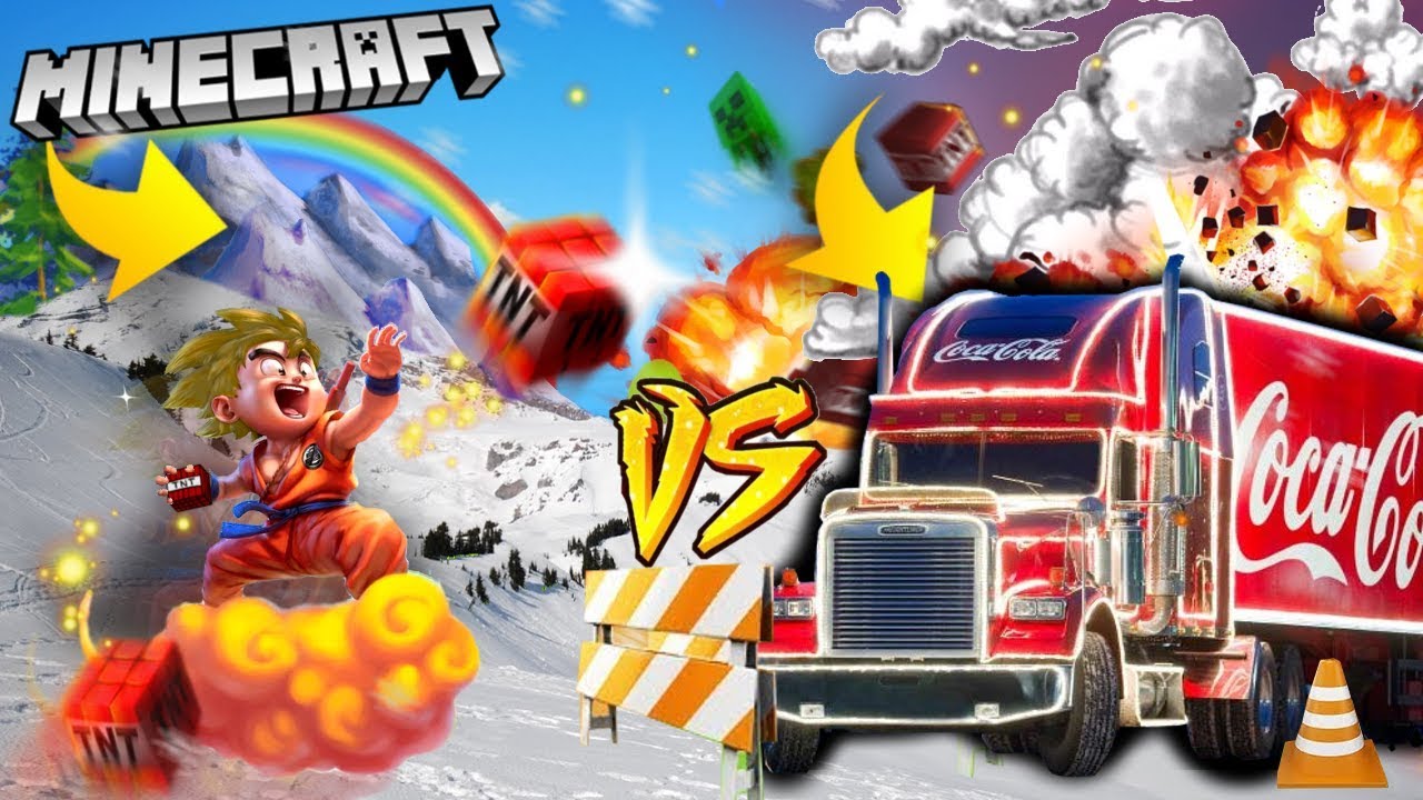 TNT VS FALA CIĘŻAR&Oacute;WKA COCA COLI| MINECRAFT WYSTRZAŁOWY CHALLENGE [LOSOWANIE] MATRUNER