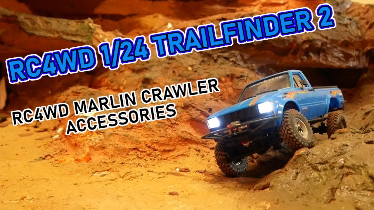 RC4WD 1/24 SCALE TRAILFINDER 2 - RC4WD MARLIN CRAWLER ACCESSORIES