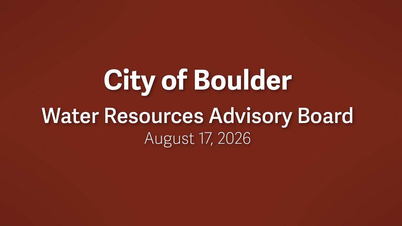 08-17-26 Water Resources Advisory Board Meeting
