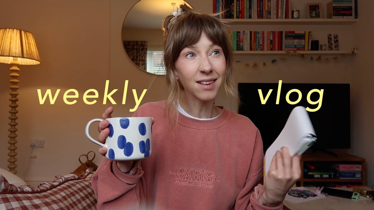 ticking off my to-do list and cosy week at home | WEEKLY VLOG