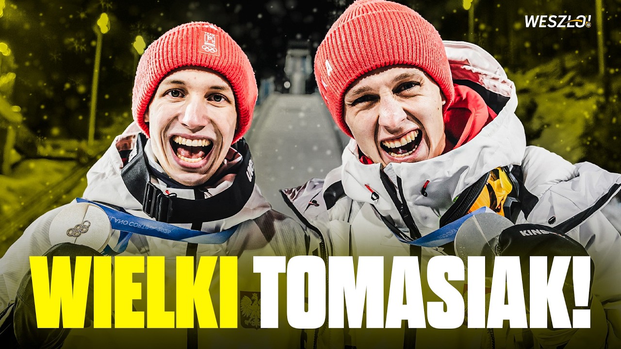 TOMASIAK LEPSZY OD... MAŁYSZA I STOCHA! 3 MEDALE NA JEDNYCH IGRZYSKACH - HISTORYCZNY WYCZYN