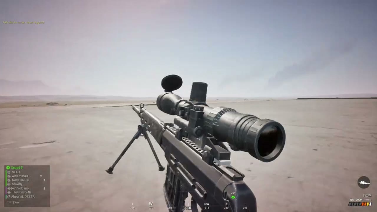 squad gameplay (Russian sniper rifle) epic game! #squad  #gaming