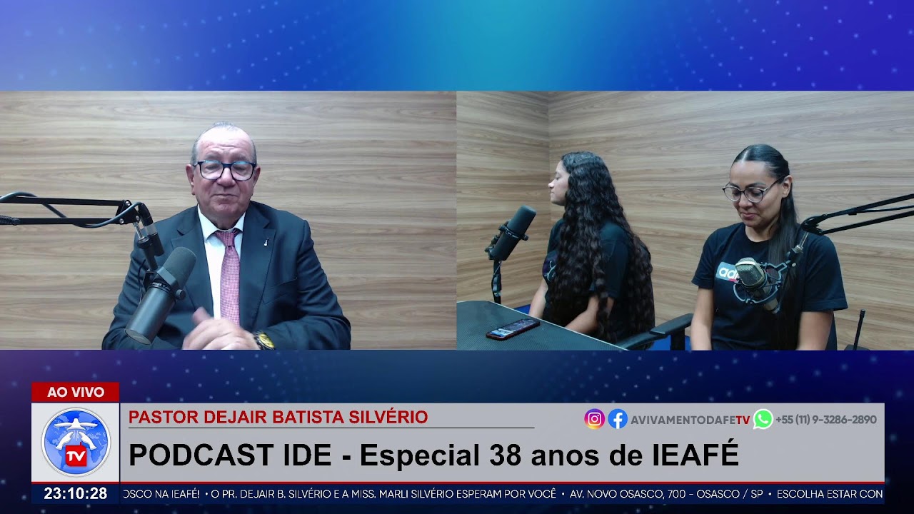PODCAST IDE - Especial de 38 anos da IEAFÉ I 02/02/2026 | @ieafetv