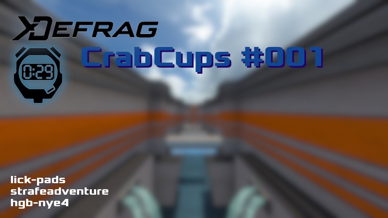 A New Regular Cup In Xonotic Defrag! [CrabCup Xonotic DeFrag 001]