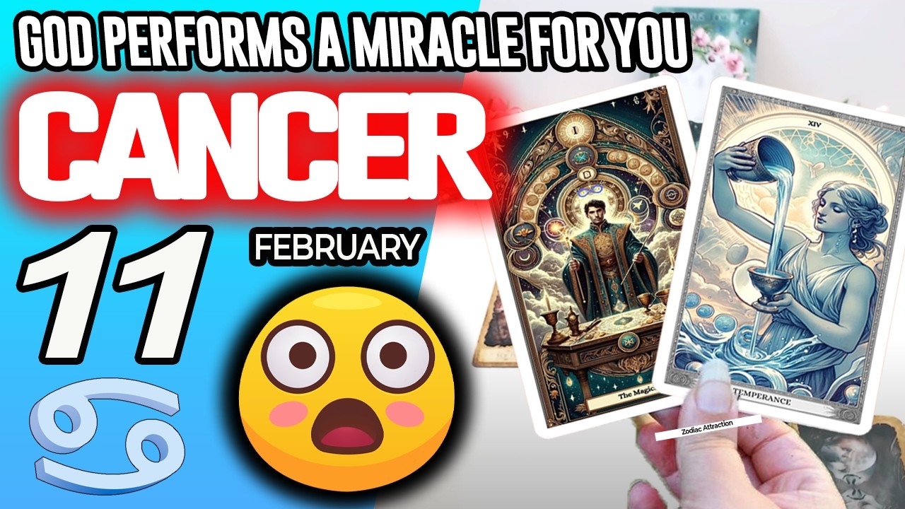 Cancer ♋😇GOD PERFORMS A MIRACLE FOR YOU❗🙌 horoscope for today FEBRUARY 11 2026 ♋ #cancer tarot