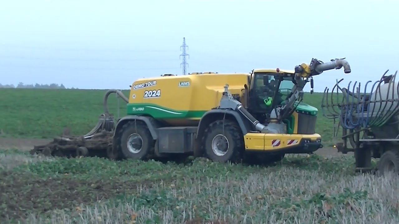 Vývoz Digestátu 2024 s Oxbo AT 5104,New Holland,2x Deutz Fahr a Tatra Phoenix