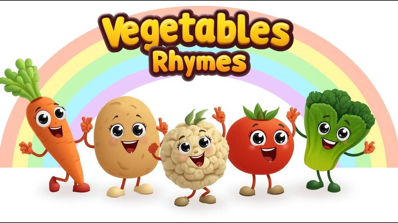 सब्ज़ियों का प्यारा गीत | Vegetables Song in Hindi for Kids | Healthy Food Rhymes