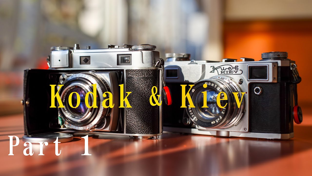 Cold War Era Cameras | Kodak Retina IIIc & Kiev 4a
