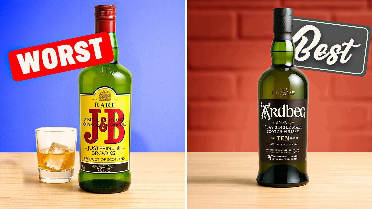20 Famous Scotch Brands Ranked Worst to Best!