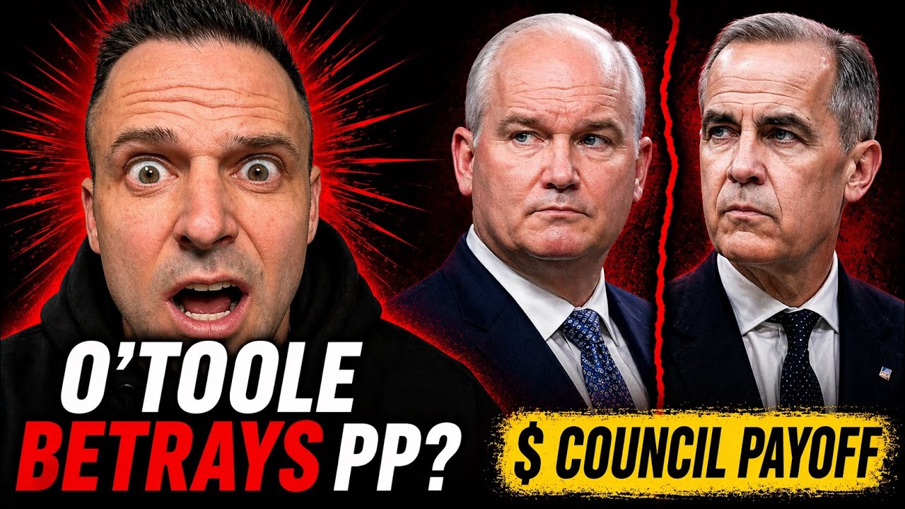 O&rsquo;TOOLE&rsquo;S SHOCKING BETRAYAL: From Conservative Leader to Carneys Advisor | RECRUITED to Crush Pierre