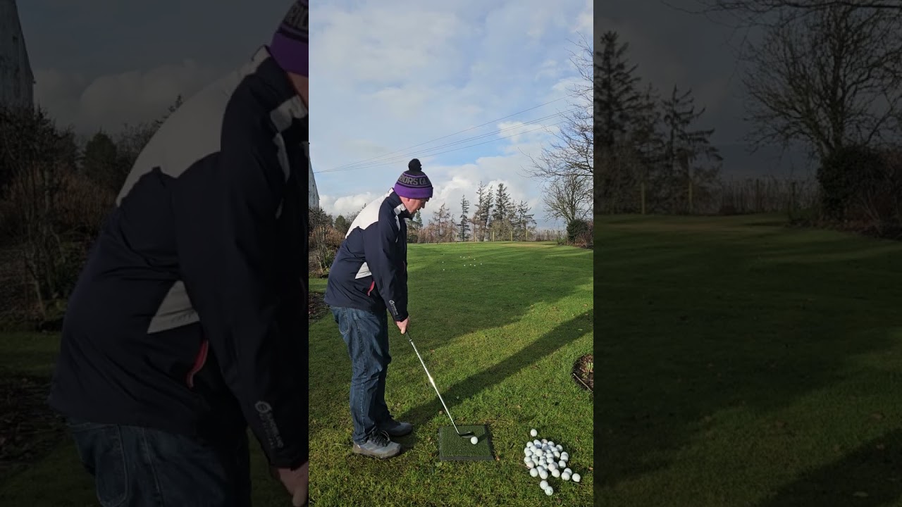15 yards 30 yards and 45 yards dialling in my 52 and 60 degree wedges