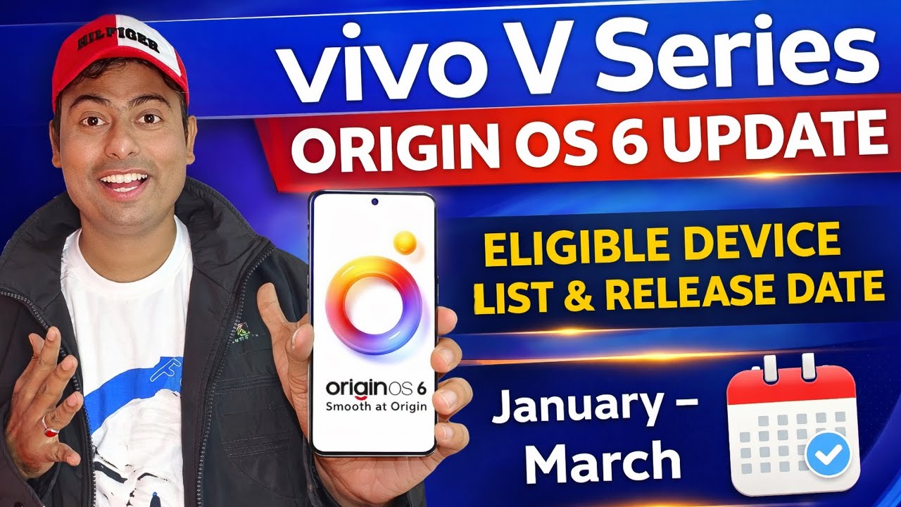 🚀 Vivo Origin OS 6 Official Update 🔥 January&ndash;March 2026 | Eligible Devices List