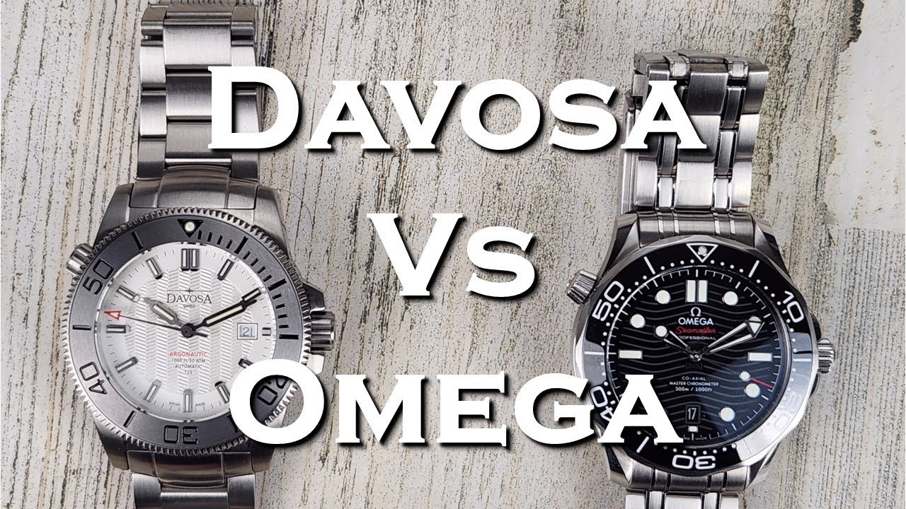 Davosa Argonautic Lumis BS Automatic 300m Diver Watch Vs Omega Seamaster Diver 300m