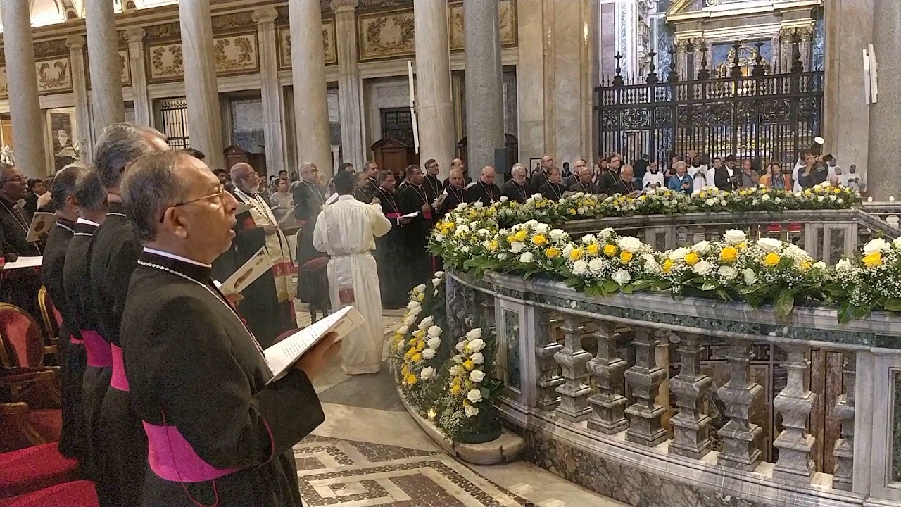 Lakhu Mara at St Mary Majors Basilica, Rome