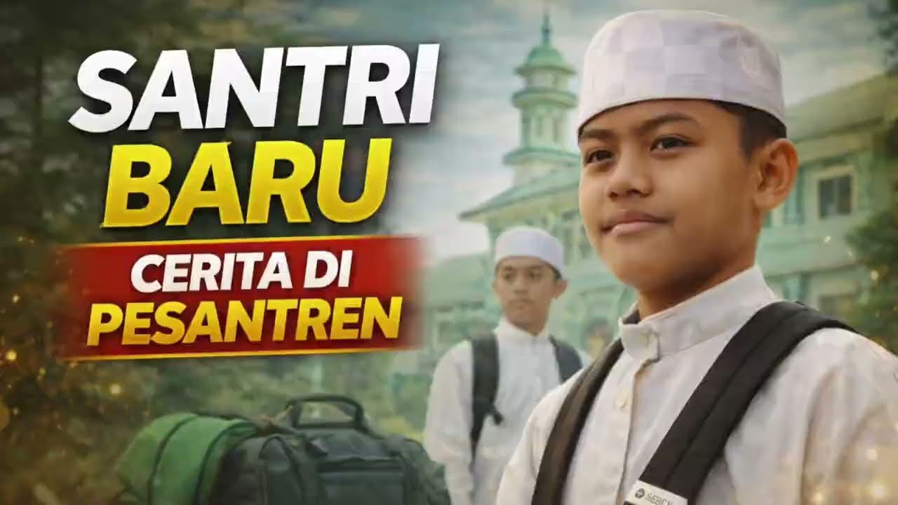 Seorang santri masuk pondok jadi harapan ayah nya