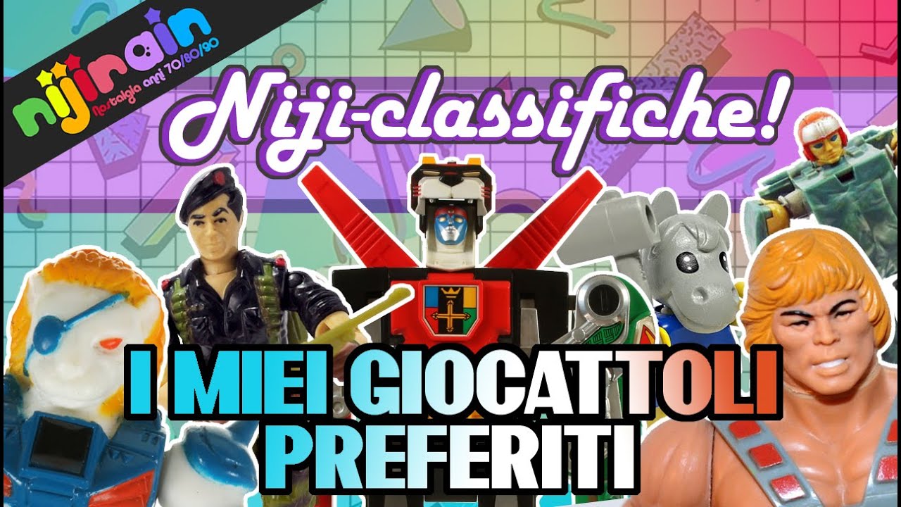 I miei giocattoli preferiti - le NIJICLASSIFICHE