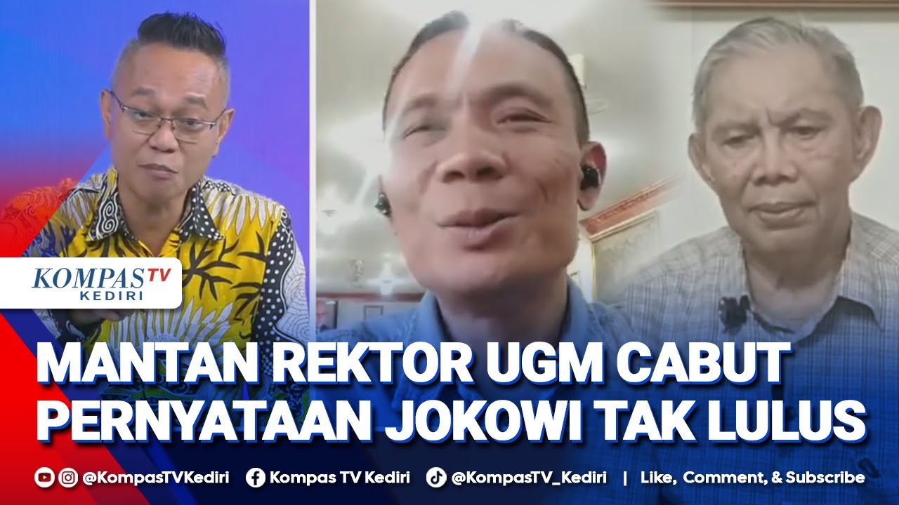 Debat Panas! Rismon Duga Ada Tekanan ke Mantan Rektor UGM yang Cabut Pernyataan Jokowi Tak lulus