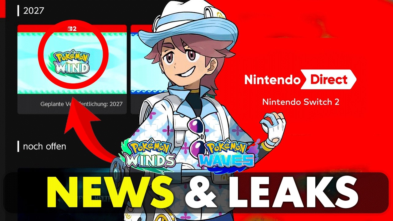 POKEMON NEWS & LEAKS! Winds & Waves in Eshop & New Nintendo Direct in March RUMOURS!?