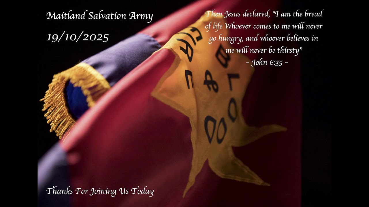 Maitland Salvation Army - 19/10/2025