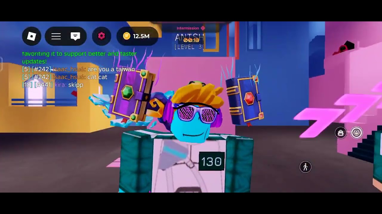 Playing Roblox ink game part 2 coming soon
