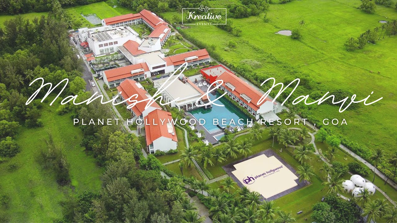 Planet Hollywood Beach Resort, Goa : MANISH & MANVI | Destination Wedding | Kreative Events