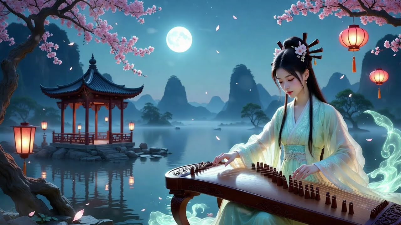 Guzheng & Flute Ambience for Relaxing, Studying & Peace