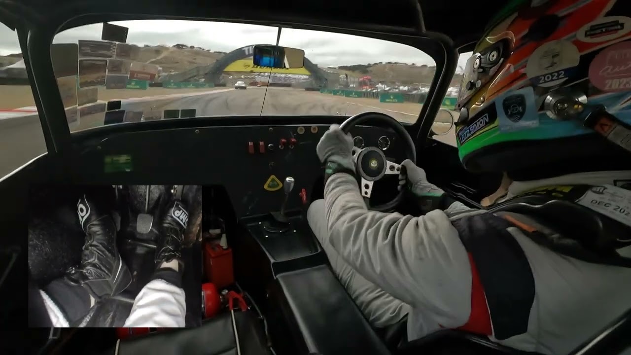 2025 Rolex Monterey Motorsports Reunion - Ken Miles Trophy: Lotus 26R Onboard