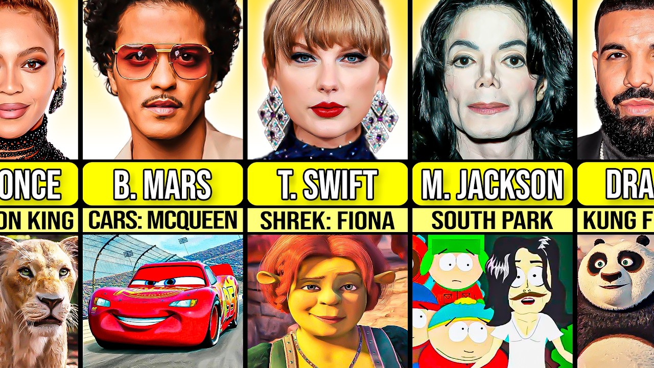 Famous Singers Who Have Done Voice Acting