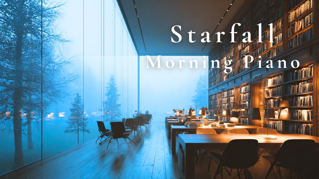 Misty Morning Pages – Morning Piano for Deep Focus, Study & Work (3 Hours)