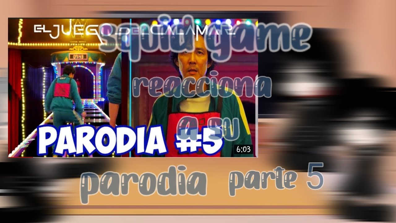 Squid game reacciona a su parodia parte 5 (perdón x el retraso)y feliz navidad!!