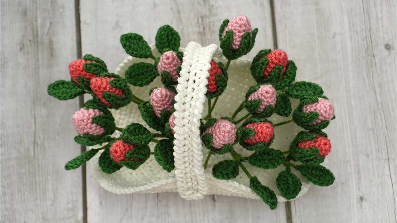 ROSA, CAPULLITOS TEJIDOS A CROCHET