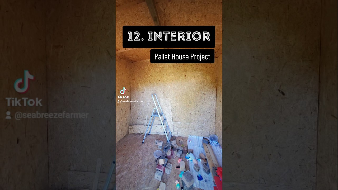 12. Interior - Pallet House Project 