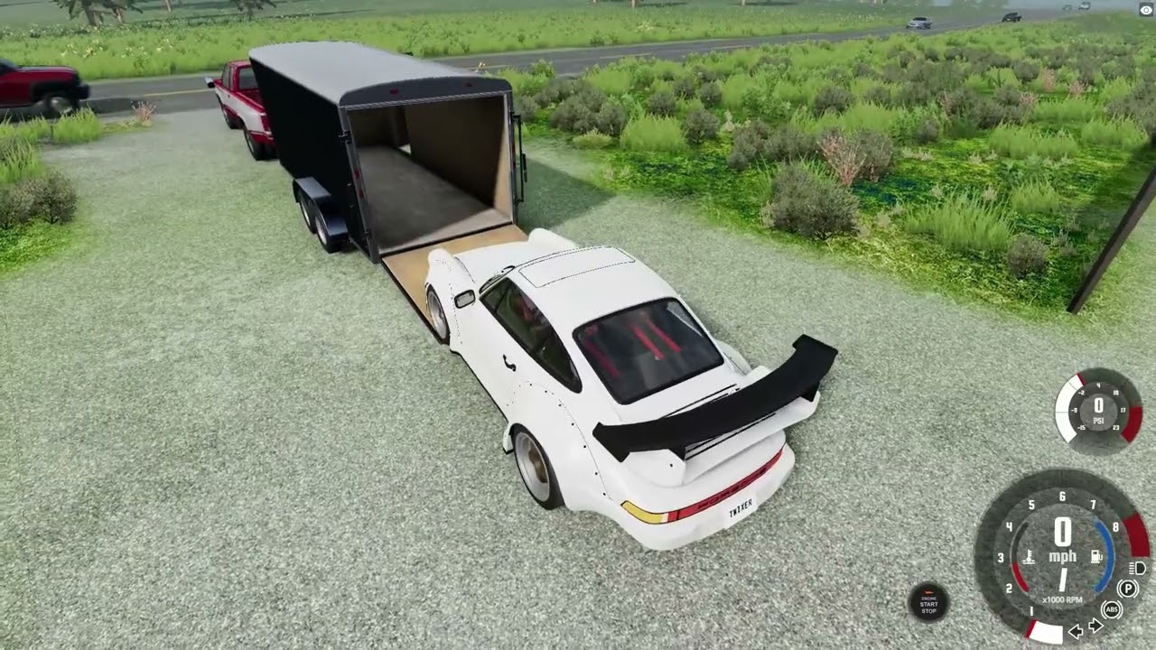 I Bought An RWB Porsche In Beamng