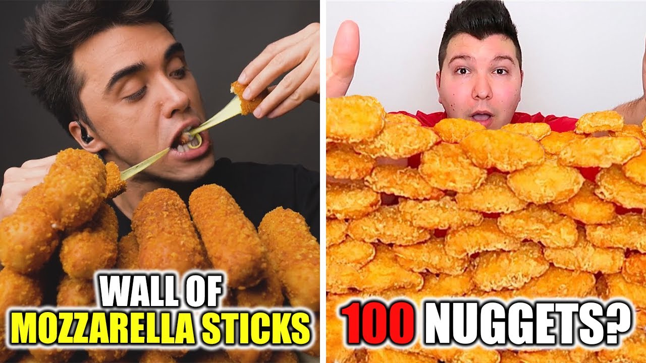 Mukbangers eating WAY TOO MUCH OF ONE THING