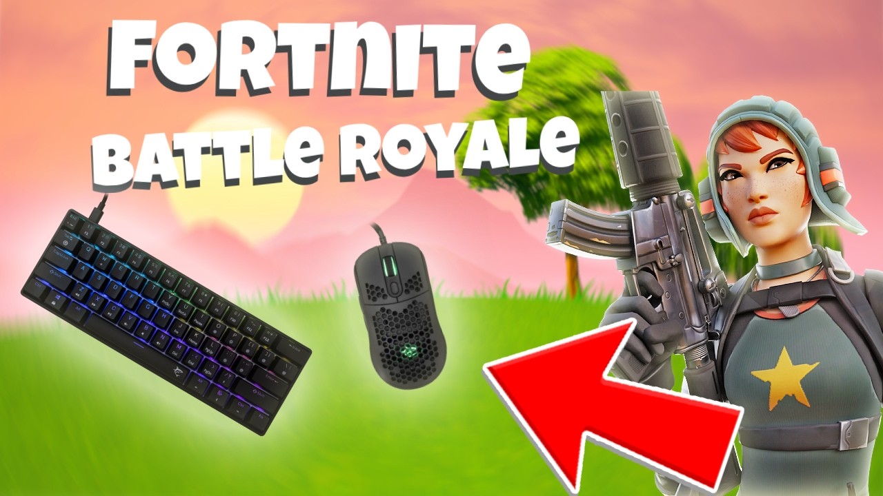 Fortnite BATTLE ROYALE Ranked!!!KEYBOARD Sound
