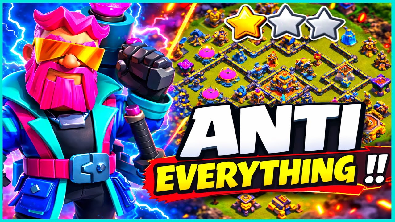 BEST TH18 Legend League Bases 2026 🔥 Anti Meteor Golem + Anti Thrower Unbeatable War Base Link TH18
