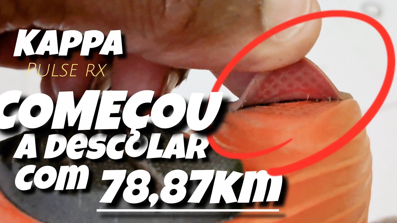JA FORAM MAIS DE 78KM SERÁ QUE O TÊNIS KAPPA PULSE rx  vai aguentar, sei não!