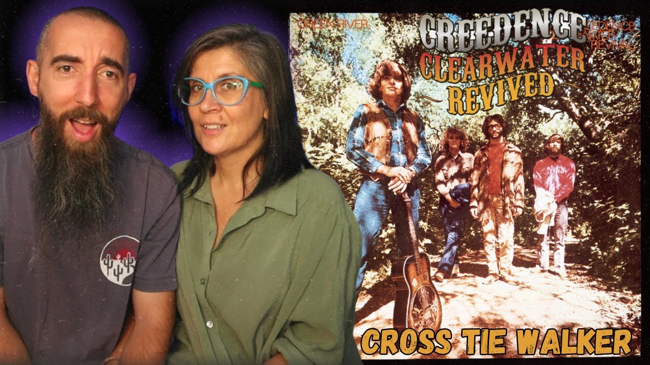 Creedence Clearwater Revival - Cross Tie Walker (REACTION) with my wife