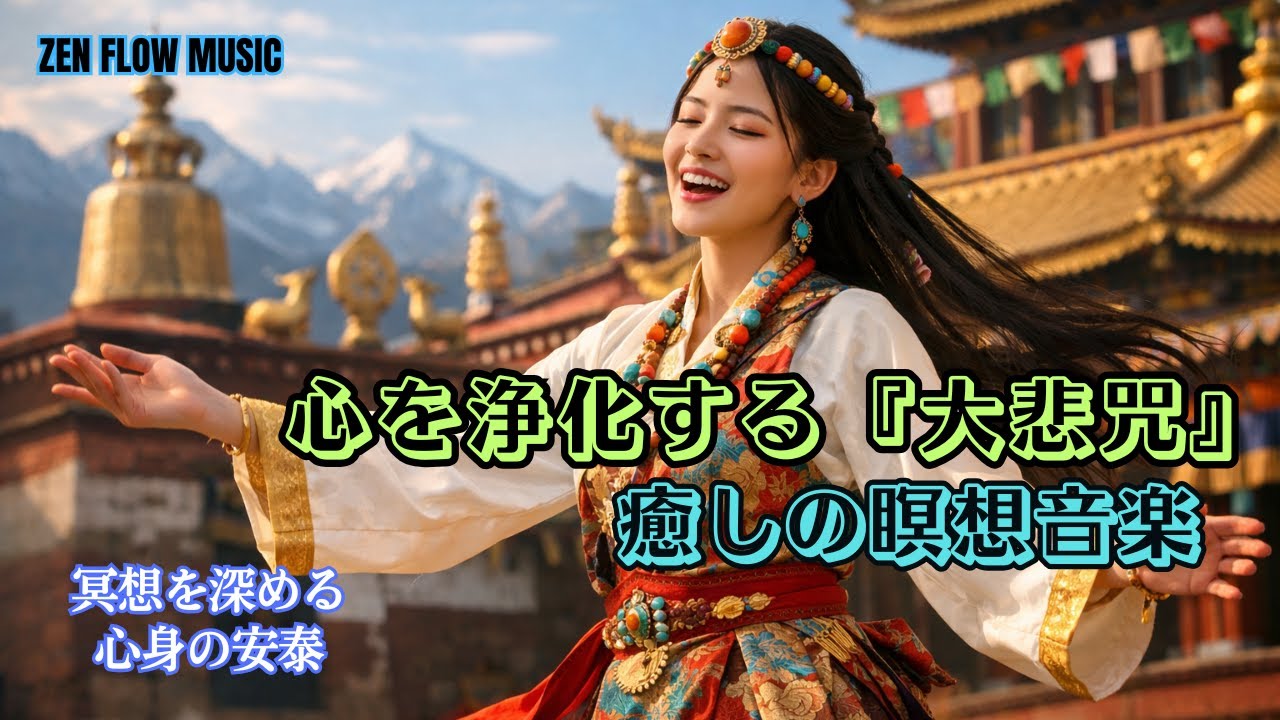 心を浄化する『大悲咒』仏楽MV｜冥想を助け、心身の安泰をもたらす