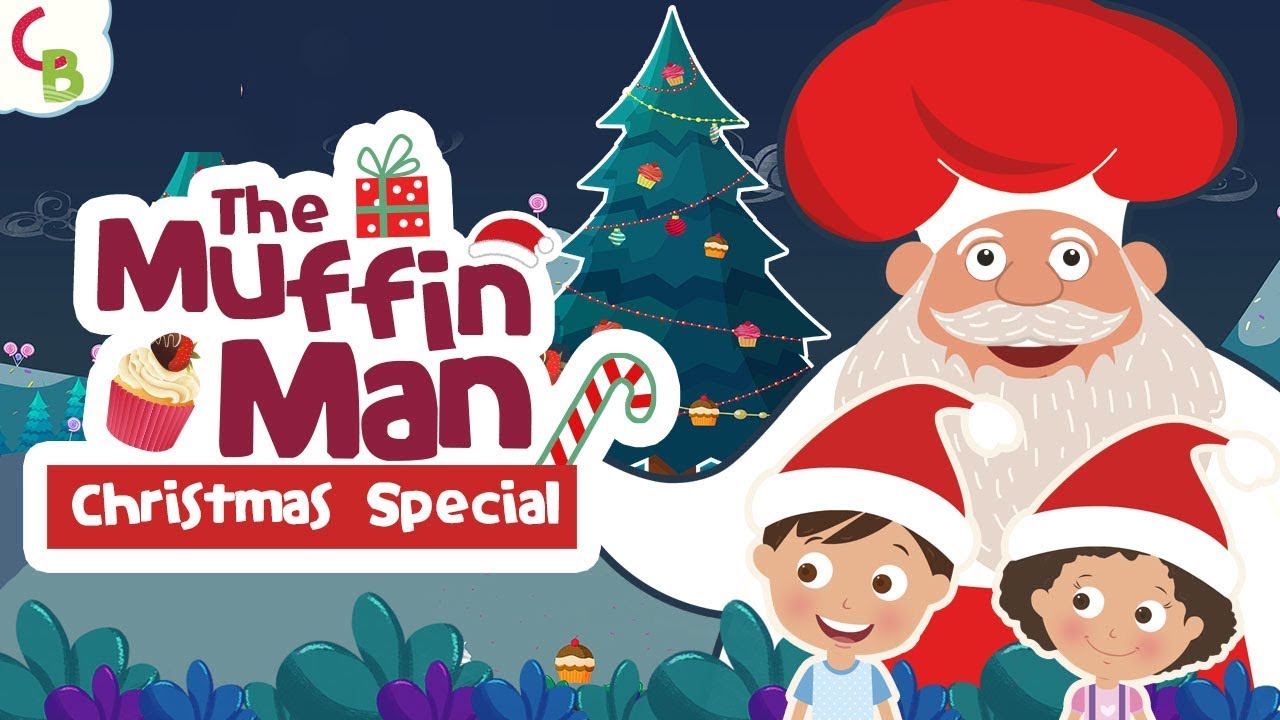 Christmas Songs For Kids - The Muffin Man Christmas Themed Party | Cuddle Berries Christmas Carols