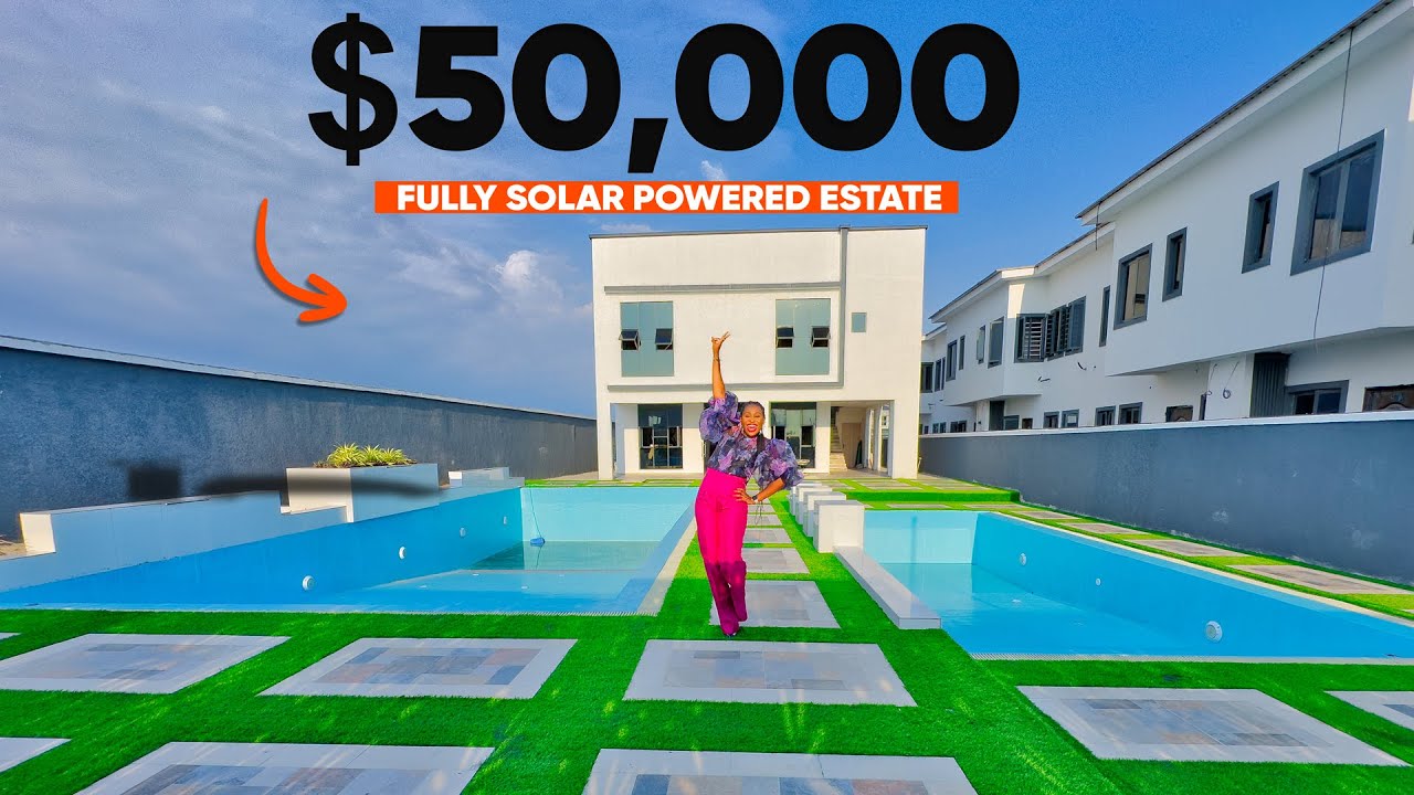 Inside A $50,000 House In Nigeria's First Fully Solar Powered Estate | Citadel Views 2.0