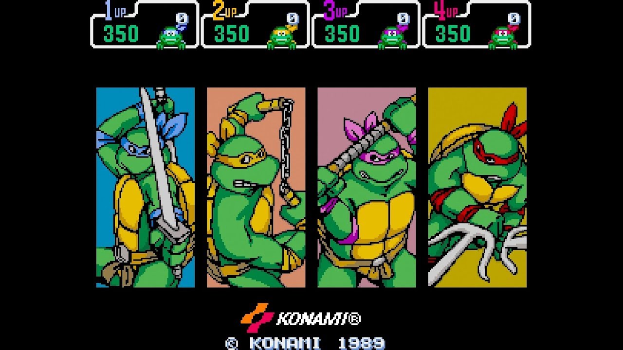 TMNT arcade Tantrumbull and Pyrom play
