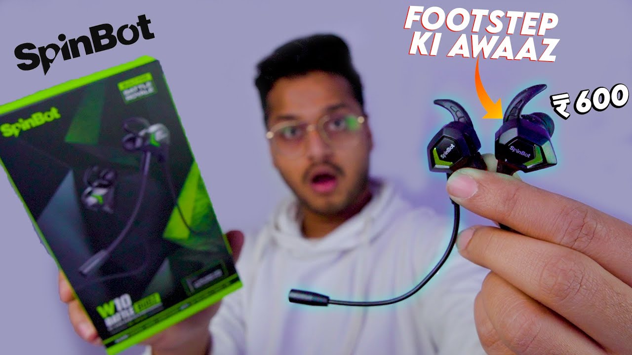 Watch This Before you Buy GAMING EARPHONE : Spinbot BattleBudz W10 Unboxing & Review