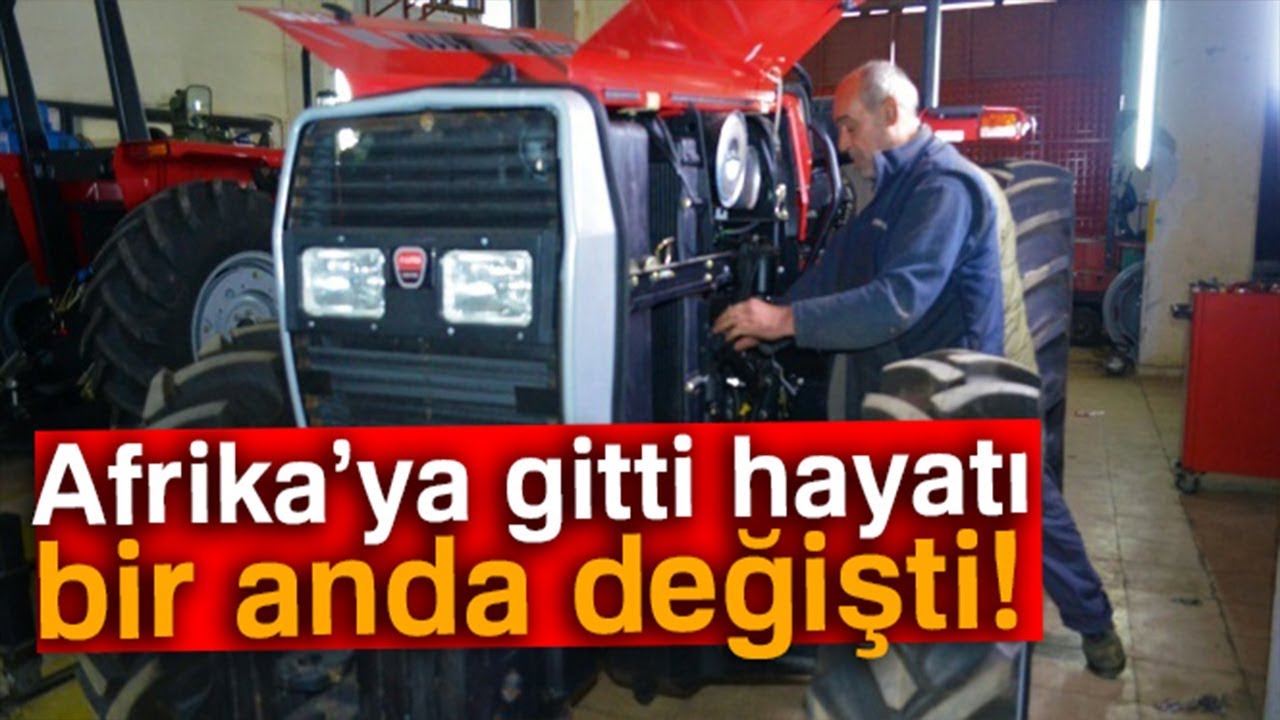 Afrika'ya Gitti Hayatı Bir Anda Değişti