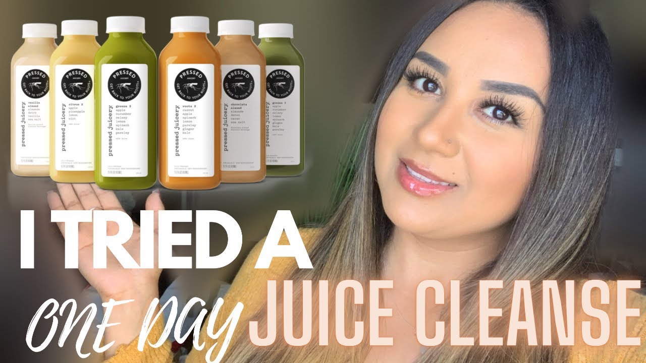 I TRIED A ONE DAY JUICE CLEANSE! PRESSED JUICERY! ONE DAY CLEANSE! DID I LOSE WEIGHT ?