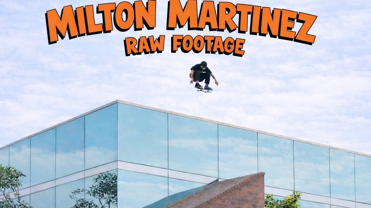 Milton Martinez - Ollie off a Building (Raw Footage)