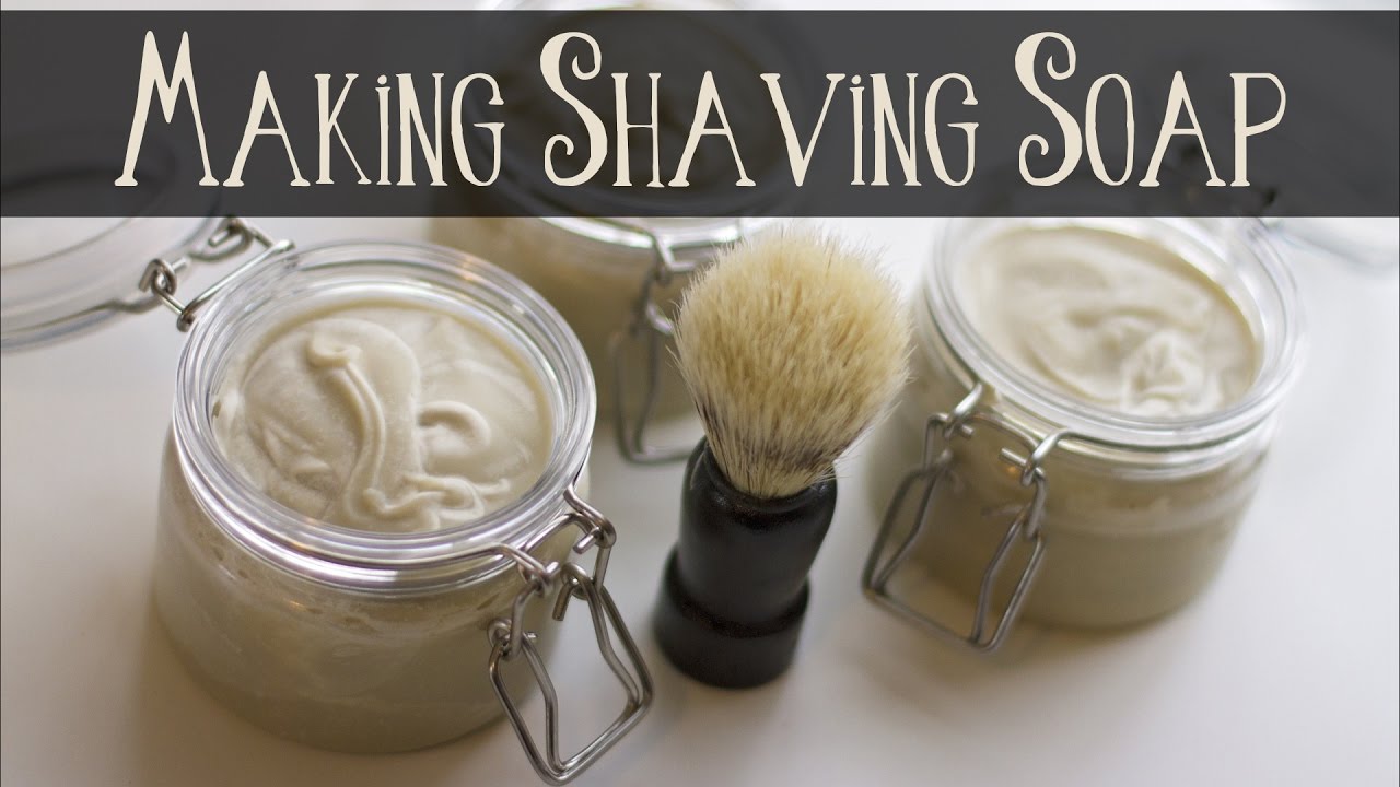 Making Spearmint & Patchouli Shaving Soap