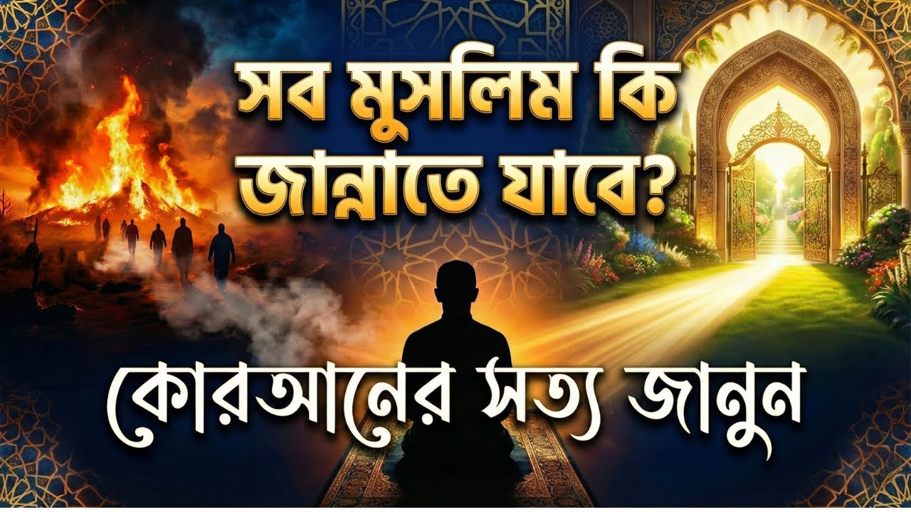 সব মুসলিম কি সত্যিই জান্নায় যায়? কুরআন ও হাদিসের সত্য উত্তর