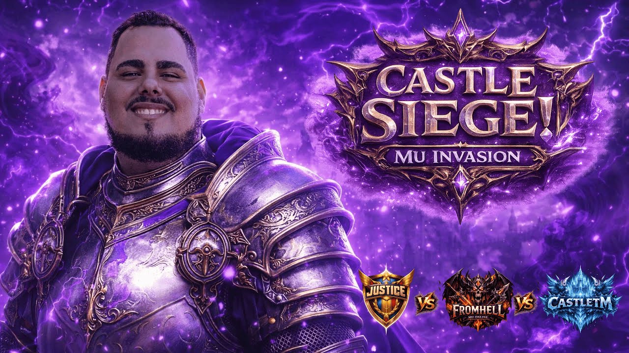 CASTLE SIEGE -  JUSTICE x CASTLETM x FROMHELL + MARATONA - 17/03/2026 [MU INVASION] 🧙🔮